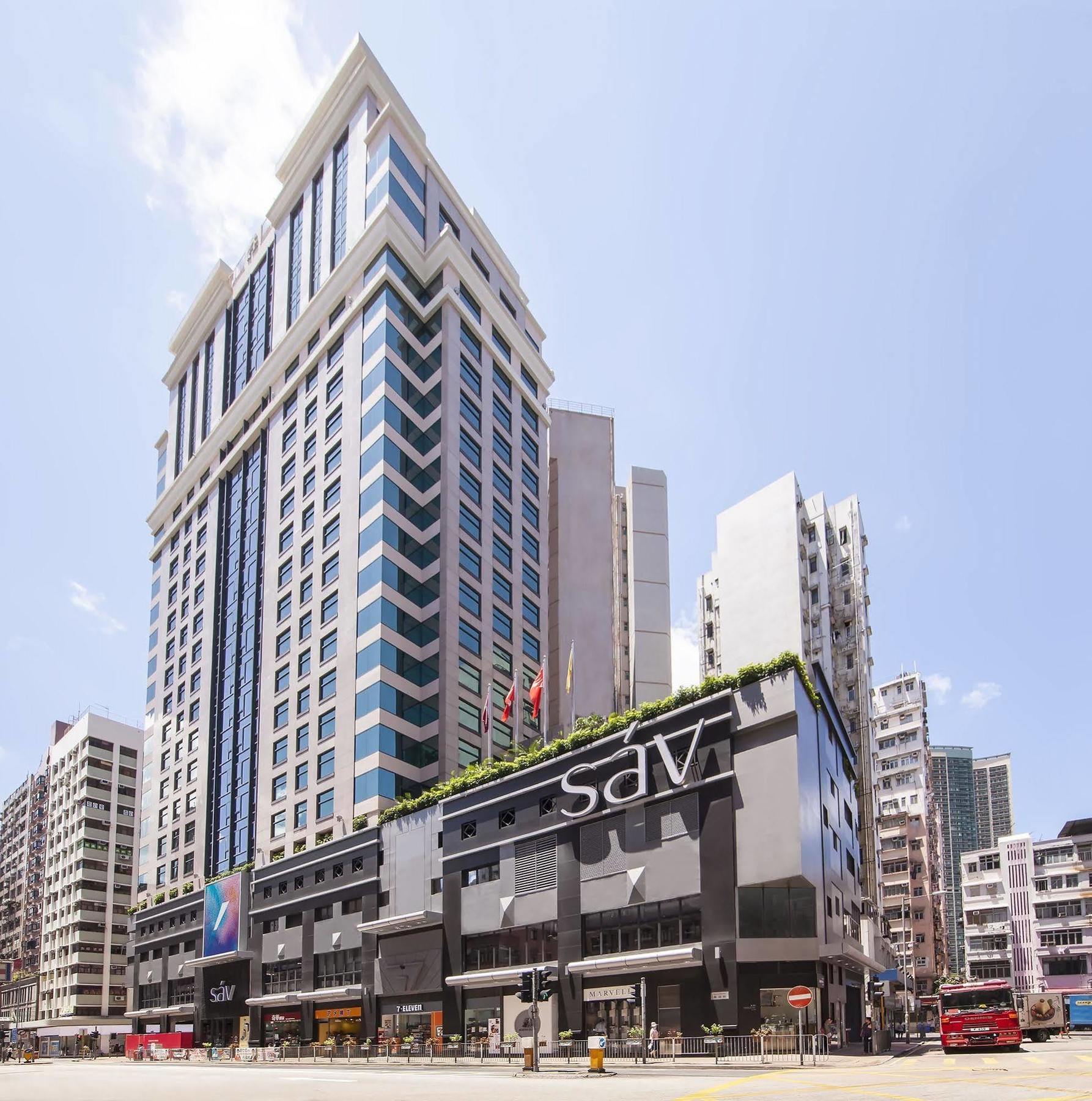 Hotel Sav Hongkong Exteriör bild